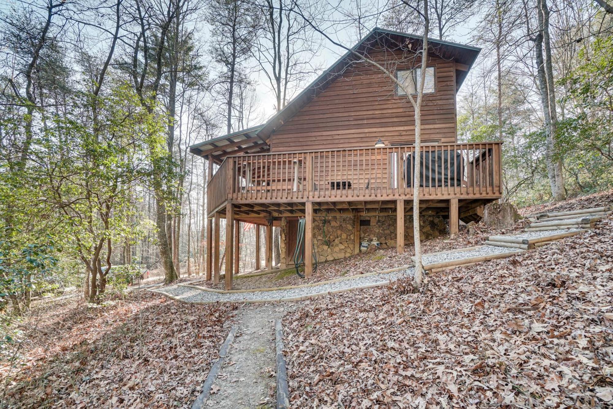 Sautee Nacoochee Mtn Paradise With Spacious Deck! Kültér fotó